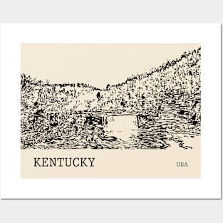 Kentucky USA Posters and Art